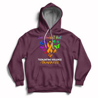 Love Shouldnot Hurt Teen Dating Violence Warrior Butterflies Hoodie - Wonder Print Shop