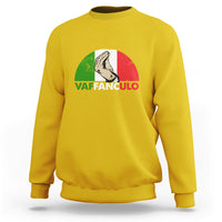 Vaffanculo Have A Great Day Funny Sarcastic Italian Saying Slang Italia Flag Italian Pride Sweatshirt - Wonder Print Shop