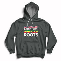 American Grown With African Roots African American Flag Hoodie - Wonder Print Shop