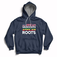 American Grown With African Roots African American Flag Hoodie - Wonder Print Shop