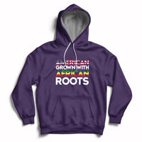 American Grown With African Roots African American Flag Hoodie - Wonder Print Shop