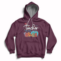 Teacher Of Little Things Teacher Day Reading Day Book Lovers Hoodie - Wonder Print Shop