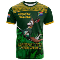 South Africa Rugby T Shirt Go Champions 2023 Springboks History Proud - Wonder Print Shop