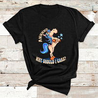 And Why Should I Care Funny Sarcastic Unicorn T Shirt - Wonder Print Shop