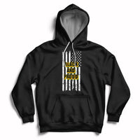 BHM Black And Proud African American Pride Us Flag Hoodie - Wonder Print Shop