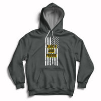 BHM Black And Proud African American Pride Us Flag Hoodie - Wonder Print Shop