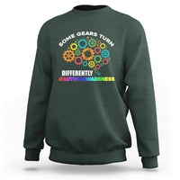 Some Gears Turn Differently Autism Awareness Acceptance Sweatshirt - Wonder Print Shop