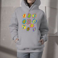 Number Day Math Day Numbers Costume Let's Have Fun With The Numbers Hoodie - Wonder Print Shop