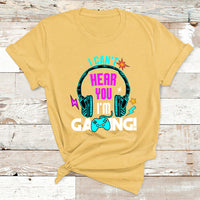 Can't Hear You I'm Gaming Funny Gaming Gamer Game Controller T Shirt - Wonder Print Shop