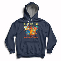 Spread Teen Dating Violence Awareness Orange Butterfly Hoodie - Wonder Print Shop