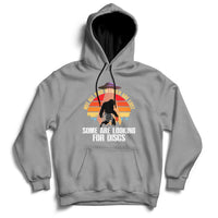 Not All Who Wander Are Lost Disc Golf UFO Bigfoot Hoodie - Wonder Print Shop