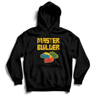 Building Blocks Bricks Master Builder Engineer Construction Hoodie - Wonder Print Shop