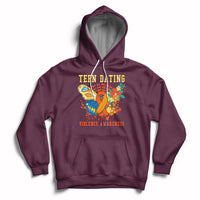 Spread Teen Dating Violence Awareness Orange Butterfly Hoodie - Wonder Print Shop