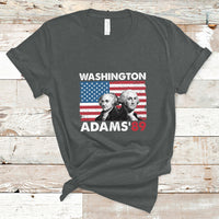 Washington Adams 1789 American Patriots Presidents Day US History US Pride Political T-Shirt - Wonder Print Shop