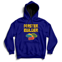 Building Blocks Bricks Master Builder Engineer Construction Hoodie - Wonder Print Shop