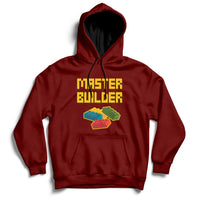 Building Blocks Bricks Master Builder Engineer Construction Hoodie - Wonder Print Shop