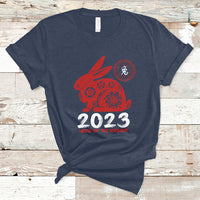 Year Of The Rabbit Yin Yang Happy Chinese New Year 2023 T Shirt - Wonder Print Shop