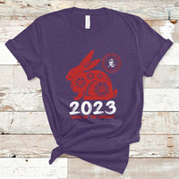 Year Of The Rabbit Yin Yang Happy Chinese New Year 2023 T Shirt - Wonder Print Shop
