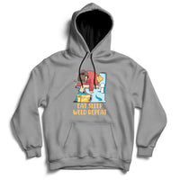 Gray welding hoodie with front graphic and kangaroo pocket, pullover hood with drawstrings