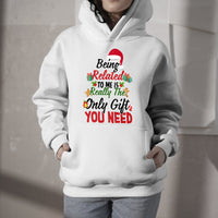 Being Related to Me is Really the Only Gift You Need, Christmas Gift Hoodie - Wonder Print Shop