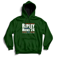 Ripley Hicks 2024 It's The Only Way To Be Sure Political Hoodie - Wonder Print Shop
