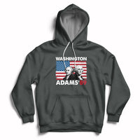 Washington Adams 1789 American Patriots Presidents Day US History US Pride Political Hoodie - Wonder Print Shop