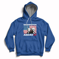 Washington Adams 1789 American Patriots Presidents Day US History US Pride Political Hoodie - Wonder Print Shop