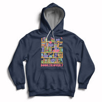 Booktrovert Cute Cat Books Funny Book Lover Meaning Reader Reading Hoodie - Wonder Print Shop
