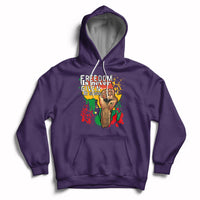 Freedom Is Won Equal Rights Teach Black History Month Pride Hoodie - Wonder Print Shop