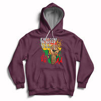 Freedom Is Won Equal Rights Teach Black History Month Pride Hoodie - Wonder Print Shop
