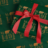1491 Indigenous Peoples Day Wrapping Paper Roll Proud Native American Pride