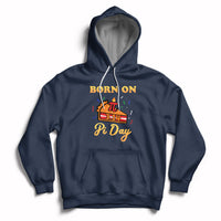 Born On Pi Day 3.14 March 14th Birthday Cute Pie Pi Symbol Hoodie - Wonder Print Shop