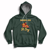 Born On Pi Day 3.14 March 14th Birthday Cute Pie Pi Symbol Hoodie - Wonder Print Shop