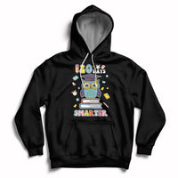 120 Days Smarter Happy 120 Days Of School Graduate Owl Students Hoodie - Wonder Print Shop