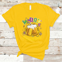 Funny Mardi Gras Party I Love Day Drinking Team Beers Lovers T-Shirt - Wonder Print Shop