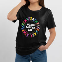 All Cancer Matters Awareness Day World Cancer Day, Awareness T Shirt - Wonder Print Shop