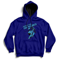 Support Your Local Pole Dancer Lineman Hoodie - Wonder Print Shop