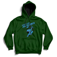 Support Your Local Pole Dancer Lineman Hoodie - Wonder Print Shop