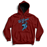Support Your Local Pole Dancer Lineman Hoodie - Wonder Print Shop