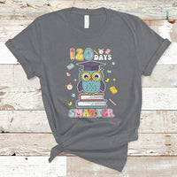 120 Days Smarter Happy 120 Days Of School Graduate Owl Students T Shirt - Wonder Print Shop