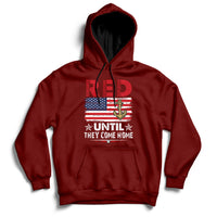 RED Friday Remember Everyone Deployed Retro US Army Military Hoodie - Wonder Print Shop