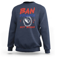 DeSantis Ban Books Banned Books Florida Governor Political Sweatshirt - Wonder Print Shop