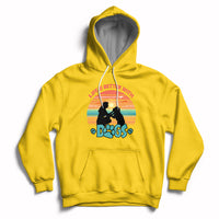 Life Is Better With Dogs Paw Print Dog Lover Womens Girls Hoodie - Wonder Print Shop