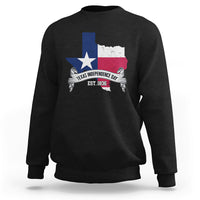 Texas Pride State Texas Independence Day 1836 I Love Texas Texan American Sweatshirt - Wonder Print Shop