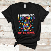 I Survived Of School Funny 120 Days Survivor Students Teachers T Shirt - Wonder Print Shop