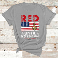 RED Friday Remember Everyone Deployed Retro US Army Military T Shirt - Wonder Print Shop