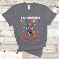 I Survived Of School Funny 120 Days Survivor Students Teachers T Shirt - Wonder Print Shop