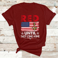 RED Friday Remember Everyone Deployed Retro US Army Military T Shirt - Wonder Print Shop