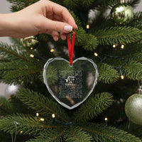 18th Birthday Math Heart Crystal Glass Ornament Square Root of 324 Funny Math Nerd 18 Year Old Gift