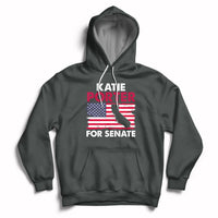 Retro Katie Porter 2024 Whiteboard For Senate California Democrat American Flag Hoodie - Wonder Print Shop